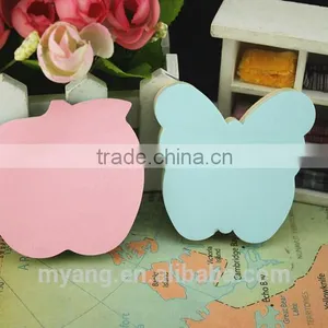 Wholesale Various Kinds of Desgin and Customized Color Note Pads,oem Cake Shape Memo Pad Paper Cube Sticky Note Pad thumbnail-5