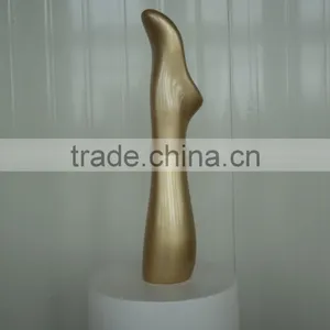 New Design China Golden Foot Female Mannequin for Sock Display thumbnail-1