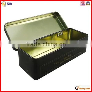 Factory Custom Rectangular Wine Metal Tin thumbnail-1