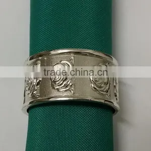 Bulk Gold Napkin Ring , Plate Napkin Rings thumbnail-3