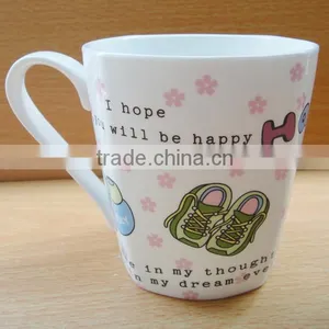250ml Porcelain Mug With Lid 250ml Round Cermaic Mug With Lid 250ml Round Tea Mug With Lid thumbnail-4