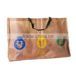 New Fancy Custome Logo Printed Big Shopping Bag With Handle thumbnail-1