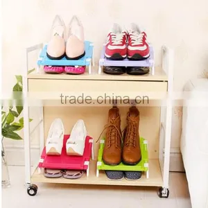 Multi-Function Tablet Computer Rack, Adjustable Plastic Shoe Rack thumbnail-4
