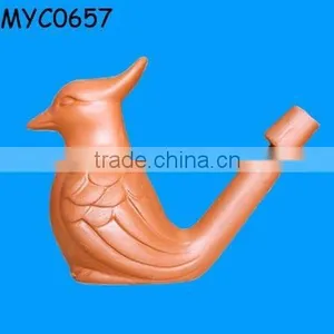 Terracotta Bird Shaped Whistle thumbnail-1