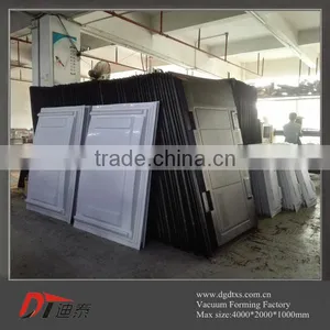 OEM Vacuum Forming Huge Machine White ABS Plastic Cover thumbnail-2