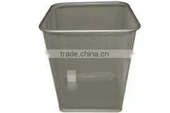 High Quality Household Metal Mesh Trash Can thumbnail-2