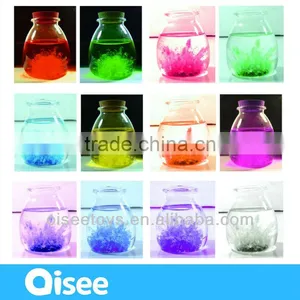 Office All Ages Gift / Present Transparent Glass Bottle Crystal Garden thumbnail-1