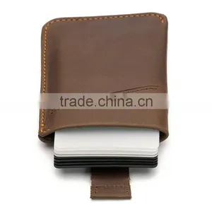 Leather Card Sleeve Wallet thumbnail-5