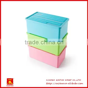 Hot Sale Good Quality Candy Color Plastic Storage Box thumbnail-1