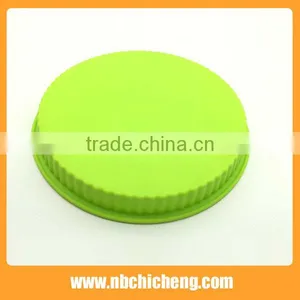 Round Silicone Cake Baking Pan Muffin Cupcake Baking Tray Mould Or Pie Mold thumbnail-3