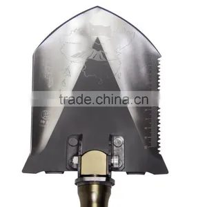 Winter Car Emergency Survival Kit Multifunctional Shovel With Hammer Knife Flashligh Fire Starter thumbnail-3