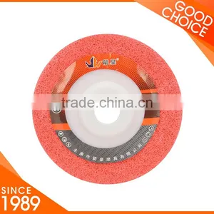 4'' Polishing Wheels/ Disc Are Made From Fibre , Carborundum, Resin. thumbnail-1
