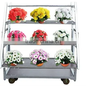 Display Flower Trolley Cart thumbnail-1