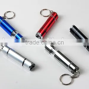 Promotional Mini Size Aluminum Alloy LED Light Torch , Outdoor Camping Flashlight thumbnail-2