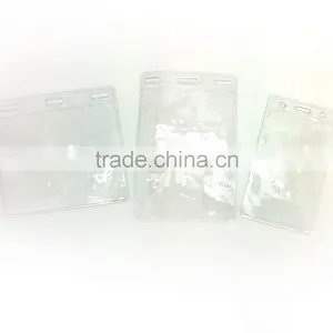 4.5" * 2.5" ID Badge Holder Without Metal Clip, Name Tag Holder, ID Card Holder With Clip thumbnail-1