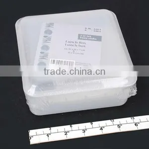Plastic Lunch Box Set of 2 thumbnail-1