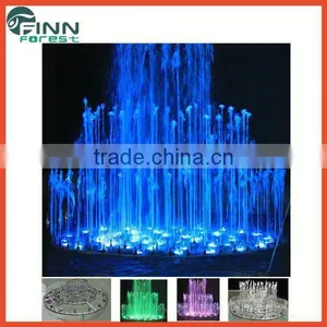Outdoor Fountains Led Lighting Music Dancing Flower thumbnail-1