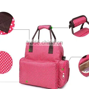 Fashion Multi-function Changing Diaper Backpack Bag thumbnail-3