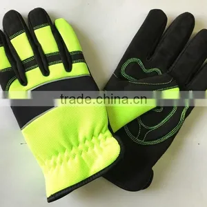 Warm Shockproof Tools Anti-static Fibre Safty Work Gloves thumbnail-1