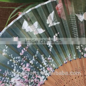 Japanese Bamboo Silk Fan Wholesale thumbnail-3