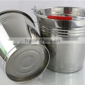 Stainless Steel Ice Bucket Water Bucket Pail Beer Bucket Wine Container Bar Suppliers Home Applicance thumbnail-2