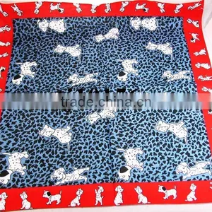 China Factory Manufacturing Black Skull Bandana With Printed Spider and Web thumbnail-5