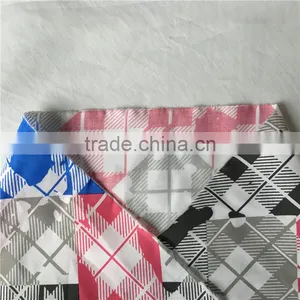 100% Polyester Microfiber Print Fabric Microfiber Brushed Polyester Fabric Plaid Fabric thumbnail-2