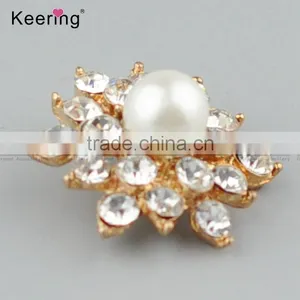 Fashionable Custom Shirt Metal Pearl Button for Decoration WBK-1483 thumbnail-3