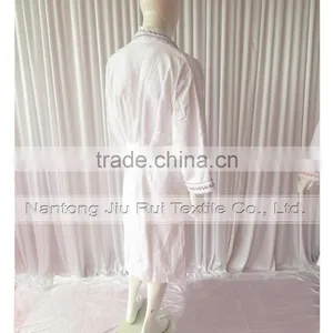 Women Men Bathrobe Winter Robe Loose Long Sleeves Coral Fleece Bathrobes Spa Shawl Unisex Pajama Nightdress Sleep Dress thumbnail-4