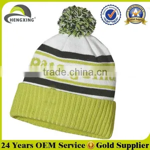 Wholesale Cheap Bulk Pom Pom Crochet Beanie Hat thumbnail-1
