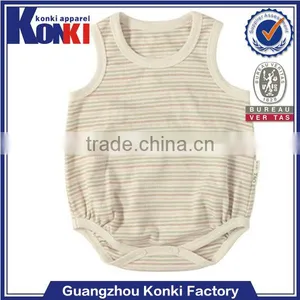Custom Wholesale Baby Clothes Plain Romper thumbnail-1