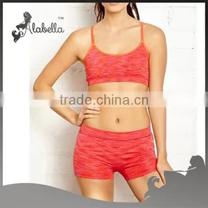 Yoga Wear for Women Sports Bra and Shorts Set for Wholesale thumbnail-1