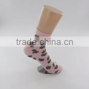 Summer Season Thin Mercerized Cotton Yarn Ankle Socks Women thumbnail-2