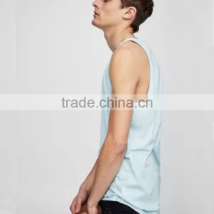 China Suplier Man Blank Tank Top Summer Vest Men's Fashion Tops thumbnail-3