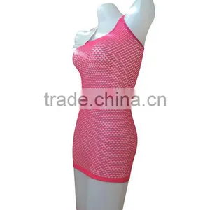 Nice Quality New Style Seamless Woman Underwear Sexy Lingerie Ladies Mesh Hole Racer Back Camisole thumbnail-2