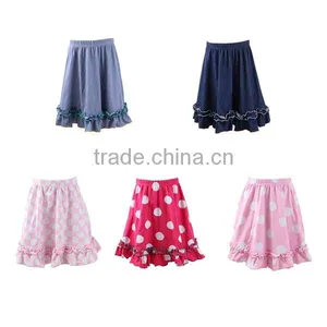 2017 New Style Wholesale Cheap Knit Cotton Baby Dress Girls Party Dresses Kids Long Skirt Designs thumbnail-1