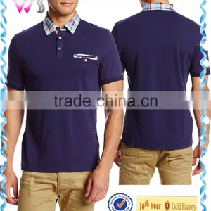 Fake Pocket Branded Mens Polo Shirt Manufacturer thumbnail-1