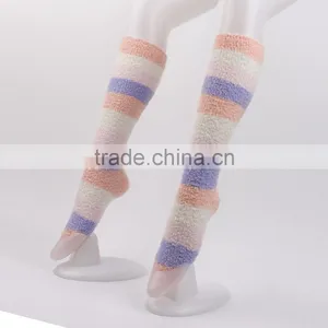 New Women Winter Women Ladies Soft Warm Fluffy Bed Socks Thickening Velvet Bow Thermal Cute Socks thumbnail-4