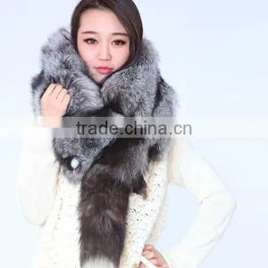 Noble and Match for Fox Fur Garment /Fox Fur Scarf/Wholesale And Retail Shawl thumbnail-4