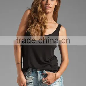 Binded Ladies Tank Top Wholesale thumbnail-1