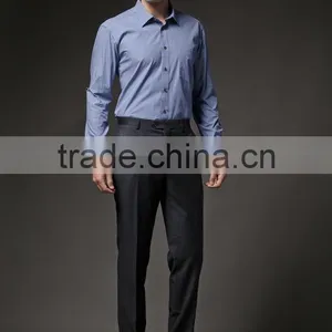 Men's New Fashion Formal Stripe Dress Shirts thumbnail-6