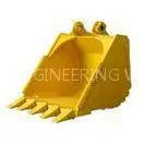 Yellow Small Excavator Bucket For Mini Digger , Excavator Spare Parts thumbnail-1
