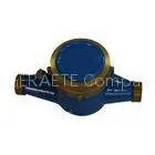 Blue Multi Jet Vane Wheel Brass Water Meter , Remote Reading Cold Water Meters thumbnail-1