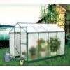 Polycarbonate Compact Walk In Greenhouse / Aluminum Frame DIY Greenhouse With Single Door thumbnail-1