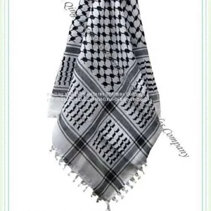 Arafat Jacquard Scarf / Arab Scarf / Arabian Shemagh / Muslim Hijab Scarf / Arafat Scarf / Arabian Shemagh thumbnail-1