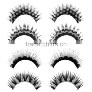 2014 Best Quality Popular Hand-tied Natural Fake Eyelash thumbnail-1