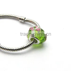 DIY Lampwork Murano Glass European Mix Beads - Compatible With Major Charm Bracelets Perlas de Vidrio thumbnail-6