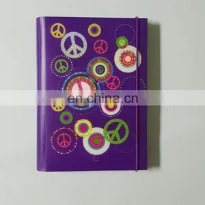 2017 China Supplie Hardcover School Cute Notebook Custom Diary Printing With Led Light thumbnail-1
