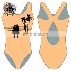 Factory Price Sexy One Piece Swimsuit thumbnail-2