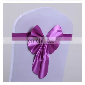 Plain Wholesale Banquet Polka Dot Chair Sash thumbnail-5